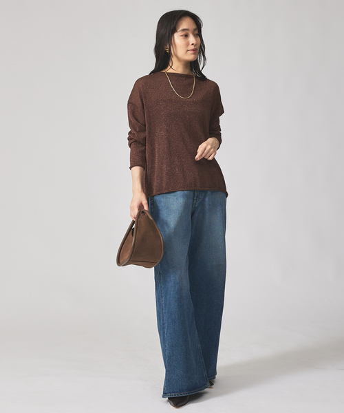 qualite（カリテ）の「【YANUK】KATE (Loose Buggy) ワイドデニム（デニムパンツ・レディース・グレー・36/34）」の17枚目の写真