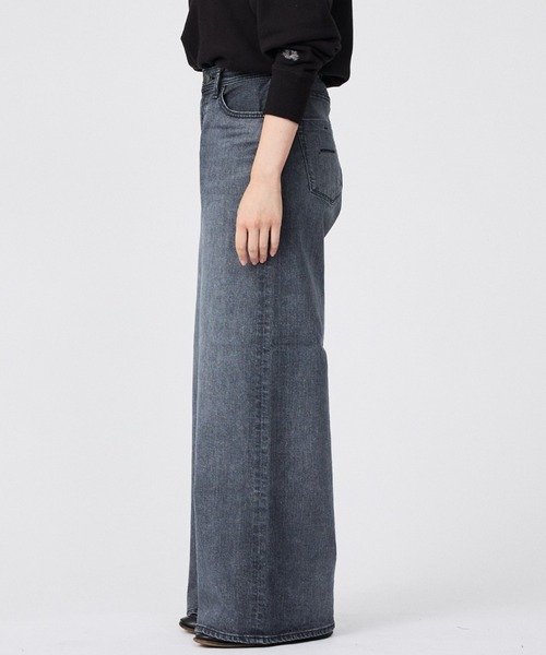 qualite（カリテ）の「【YANUK】KATE (Loose Buggy) ワイドデニム（デニムパンツ・レディース・グレー・36/34）」の5枚目の写真