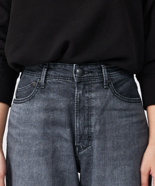 qualite（カリテ）の「【YANUK】KATE (Loose Buggy) ワイドデニム（デニムパンツ・レディース・グレー・36/34）」の9枚目の写真