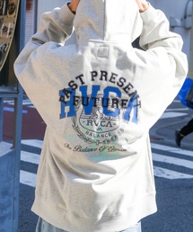 RVCA（ルーカ）の「RVCA メンズ WRWB TEST PRINT HD パーカー 【2025年秋冬モデル】 ルーカバックプリントプルオーバーパーカー（パーカー）」