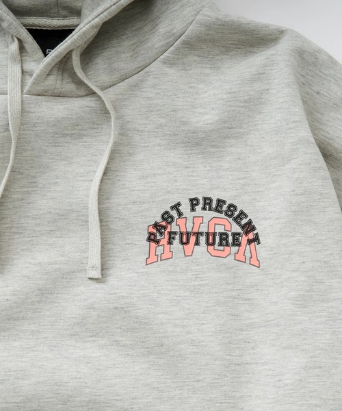 RVCA（ルーカ）の「RVCA メンズ WRWB TEST PRINT HD パーカー 【2025年秋冬モデル】/ルーカバックプリントプルオーバーパーカー（パーカー・メンズ・グレー系その他/グレー系その他2/ブラック・X-LARGE/LARGE/MEDIUM/SMALL）」の8枚目の写真