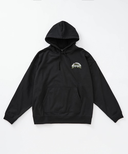 RVCA（ルーカ）の「RVCA メンズ WRWB TEST PRINT HD パーカー 【2025年秋冬モデル】/ルーカバックプリントプルオーバーパーカー（パーカー・メンズ・グレー系その他/グレー系その他2/ブラック・X-LARGE/LARGE/MEDIUM/SMALL）」の4枚目の写真