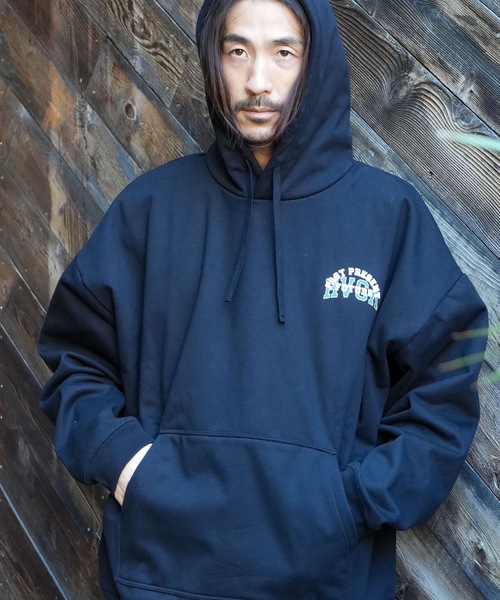 RVCA(ルーカ)の「RVCA メンズ WRWB TEST PRINT HD パーカー 【2025年秋冬モデル】/ルーカバックプリントプルオーバーパーカー(パーカー・メンズ・グレー系その他/グレー系その他2/ブラック・X-LARGE/LARGE/MEDIUM/SMALL)」の13枚目の写真