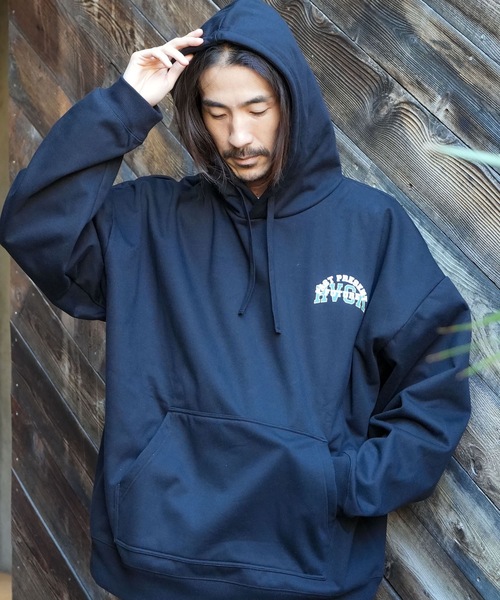RVCA(ルーカ)の「RVCA メンズ WRWB TEST PRINT HD パーカー 【2025年秋冬モデル】/ルーカバックプリントプルオーバーパーカー(パーカー・メンズ・グレー系その他/グレー系その他2/ブラック・X-LARGE/LARGE/MEDIUM/SMALL)」の14枚目の写真