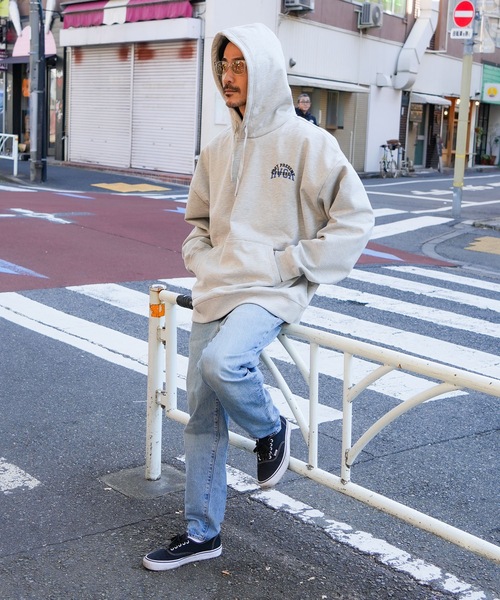 RVCA(ルーカ)の「RVCA メンズ WRWB TEST PRINT HD パーカー 【2025年秋冬モデル】/ルーカバックプリントプルオーバーパーカー(パーカー・メンズ・グレー系その他/グレー系その他2/ブラック・X-LARGE/LARGE/MEDIUM/SMALL)」の19枚目の写真