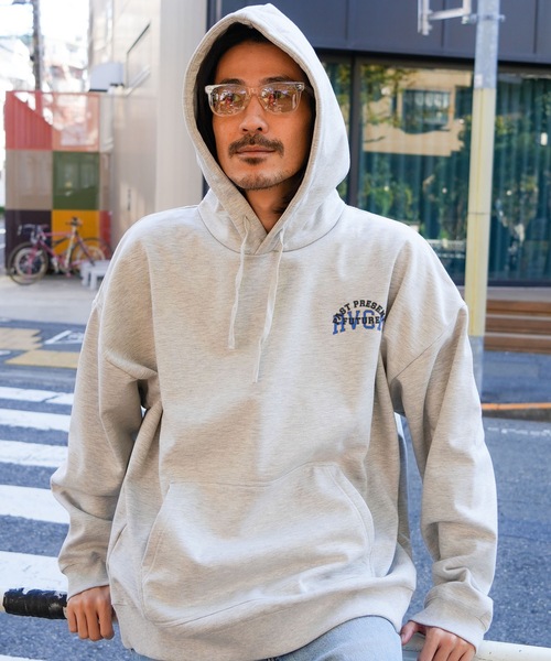RVCA(ルーカ)の「RVCA メンズ WRWB TEST PRINT HD パーカー 【2025年秋冬モデル】/ルーカバックプリントプルオーバーパーカー(パーカー・メンズ・グレー系その他/グレー系その他2/ブラック・X-LARGE/LARGE/MEDIUM/SMALL)」の22枚目の写真