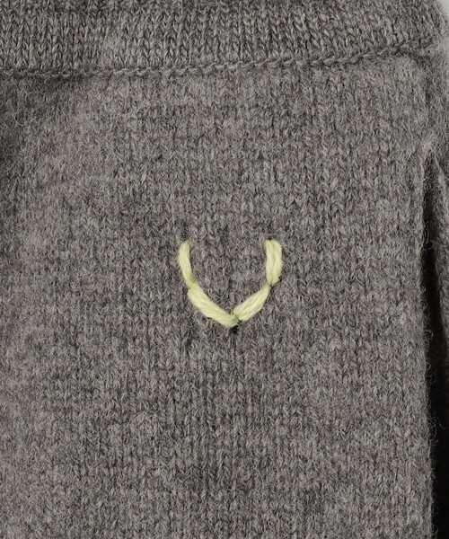 UNFIL（アンフィル）の「UNFIL | ラムズウール ベルテッドニットパンツ WOMEN（その他パンツ・レディース・ライトグレー/モカ・1）」の13枚目の写真