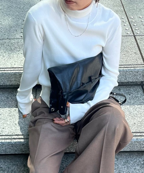 BEST TOUCH GARTER DETAIL KNIT TOP（ニット/セーター）｜Ameri