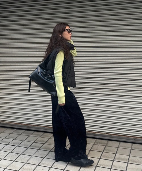 BEST TOUCH GARTER DETAIL KNIT TOP（ニット/セーター）｜Ameri