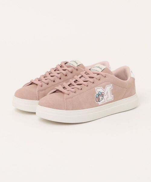 sanrio(サンリオ)の「【sanrio】サンリオ キャラクタープリント コートタイプスニーカー 1502(スニーカー・レディース・ピンク/ベージュ/グレー/ブラック・22.5cm/23.0cm/23.5cm/24.0cm/24.5cm)」の4枚目の写真