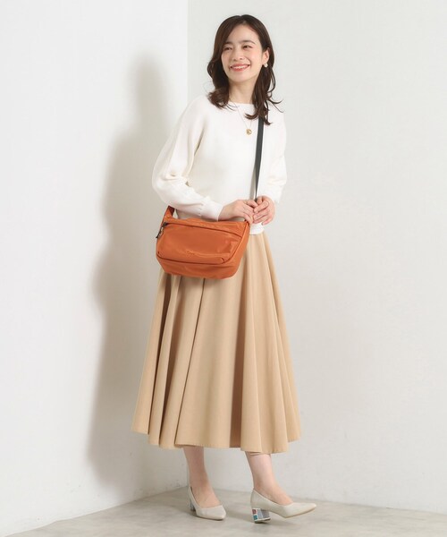 ITS'DEMO(イッツデモ)の「<Lee別注>ミニショルダー(ショルダーバッグ・レディース・オフホワイト/ブラック/オレンジ・00)」の18枚目の写真