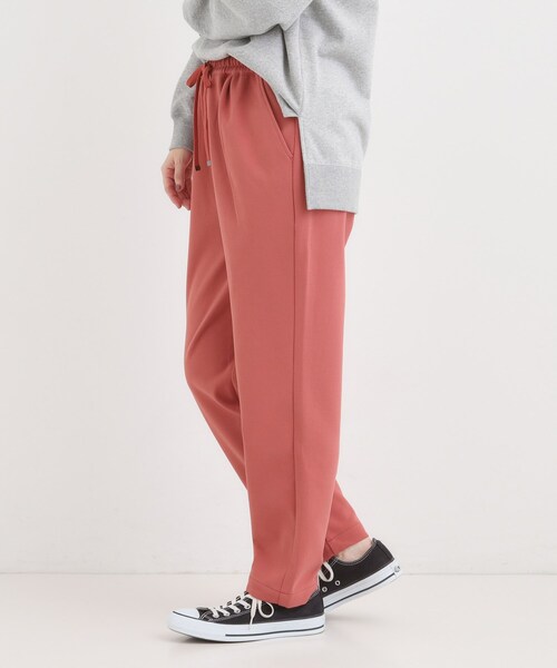 SHOO・LA・RUE(シューラルー)の「【S-LL/股上深め】裏起毛スマートイージーパンツ(その他パンツ・レディース・チャコールグレー/モスグリーン/グレー/レッド系1/ブラック・10/04/03/02/01)」の22枚目の写真