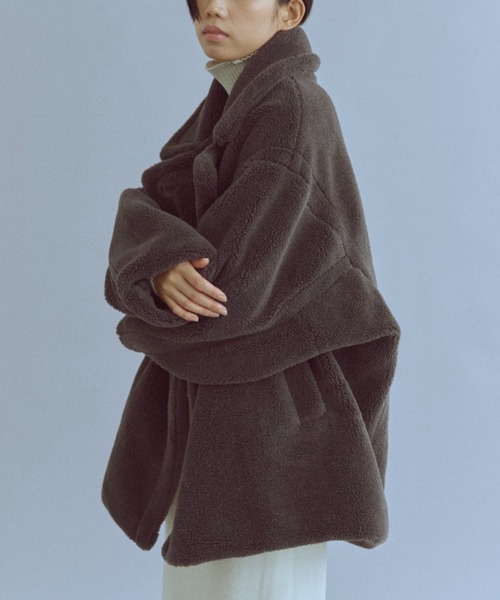 Tedy Boa Midi Coat（その他アウター）｜EN NEUME（エンノイム）の