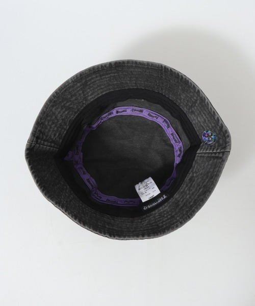 THRASHER（スラッシャー）の「THRASHER 手描きロゴ バケットハット HAT 帽子 男女兼用（ハット・メンズ・ピンク/パープル/ホワイト・FREE）」の17枚目の写真