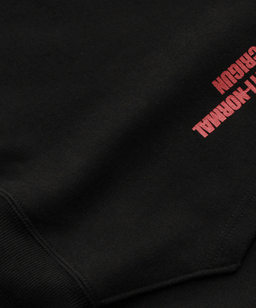 CRIGUN（クリガン）の「エフェクトグラフィックス フードパーカー ブラック（パーカー・レディース・ブラック・LARGE/X-LARGE/XX-LARGE/MEDIUM）」の7枚目の写真