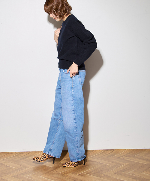 【LOWER/ローヴァー】12G Fulling Smooth Pullover：ニット