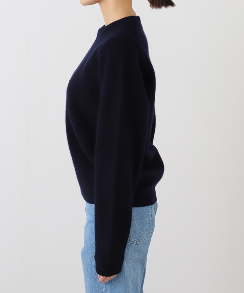 【LOWER/ローヴァー】12G Fulling Smooth Pullover：ニット