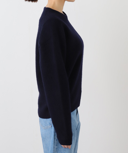 【LOWER/ローヴァー】12G Fulling Smooth Pullover：ニット