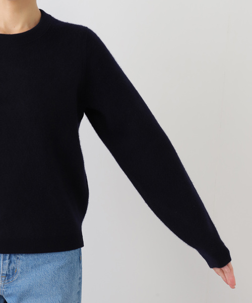【LOWER/ローヴァー】12G Fulling Smooth Pullover：ニット