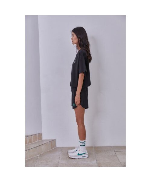 THE GREEN LAB（ザグリーンラボ）の「エッセンシャルクロップ半袖Tシャツ[ブラック]（Tシャツ/カットソー・レディース・その他・FREE）」の9枚目の写真