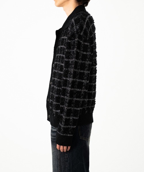 Camphor wood（カンファーウッド）の「RAME TWEED KNIT L/S SHIRT