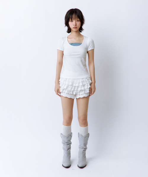 ROUGHNECK（ラフネック）の「ティリーバックオープントップホワイト（Tシャツ/カットソー・レディース・その他・SMALL/MEDIUM）」の13枚目の写真