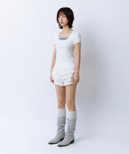 ROUGHNECK（ラフネック）の「ティリーバックオープントップホワイト（Tシャツ/カットソー・レディース・その他・SMALL/MEDIUM）」の12枚目の写真