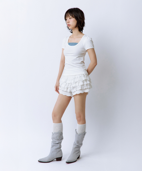ROUGHNECK（ラフネック）の「ティリーバックオープントップホワイト（Tシャツ/カットソー・レディース・その他・SMALL/MEDIUM）」の10枚目の写真