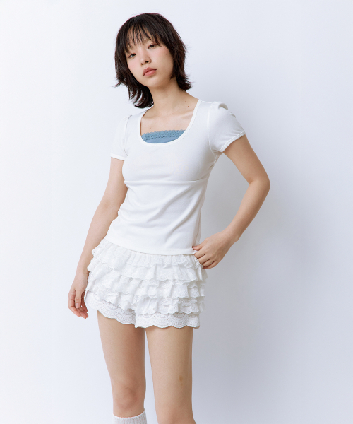 ROUGHNECK（ラフネック）の「ティリーバックオープントップホワイト（Tシャツ/カットソー・レディース・その他・SMALL/MEDIUM）」の8枚目の写真