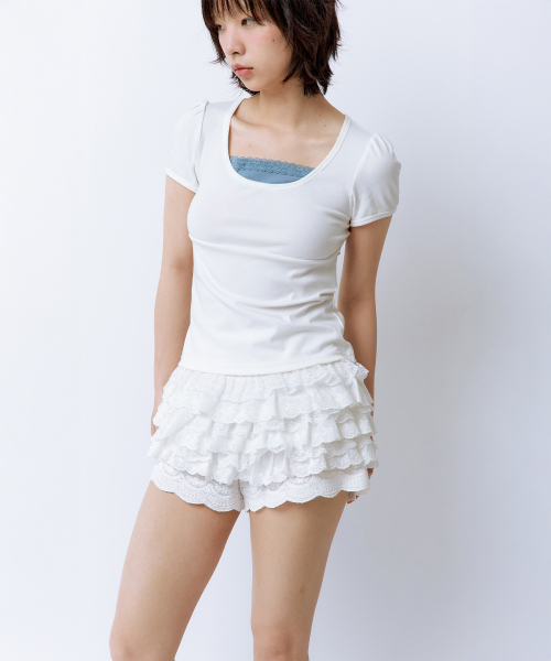 ROUGHNECK（ラフネック）の「ティリーバックオープントップホワイト（Tシャツ/カットソー・レディース・その他・SMALL/MEDIUM）」の7枚目の写真