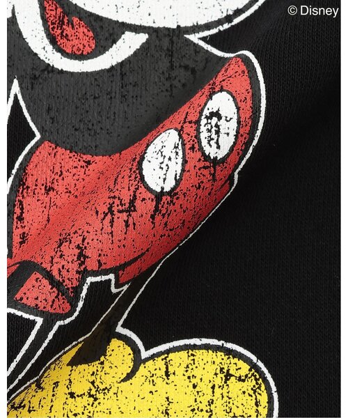 GLAZOS（グラソス）の「【SKIT0LY】【DISNEY】裏起毛 ・＜ミッキーマウス＆ミニーマウス＞ プリントトレーナー（スウェット・キッズ・ライトブルー/レッド・100cm/110cm/120cm/130cm/140cm）」の5枚目の写真