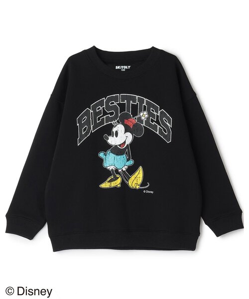 GLAZOS（グラソス）の「【SKIT0LY】【DISNEY】裏起毛 ・＜ミッキーマウス＆ミニーマウス＞ プリントトレーナー（スウェット・キッズ・ライトブルー/レッド・100cm/110cm/120cm/130cm/140cm）」の9枚目の写真