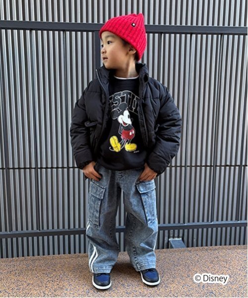 GLAZOS（グラソス）の「【SKIT0LY】【DISNEY】裏起毛 ・＜ミッキーマウス＆ミニーマウス＞ プリントトレーナー（スウェット・キッズ・ライトブルー/レッド・100cm/110cm/120cm/130cm/140cm）」の10枚目の写真