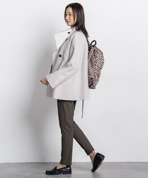 LAUTREAMONT（ロートレアモン）の「プレミアムウールカシミヤショートコート（その他アウター・レディース・キャメル/ブラック/ベージュ・7号/9号）」の11枚目の写真