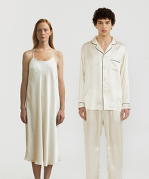 JO'S LOUNGE（ジョーズラウンジ）の「(couple) Classic Ivory Pajama Set + Camisole One-piece（ルームウェア/パジャマ）」