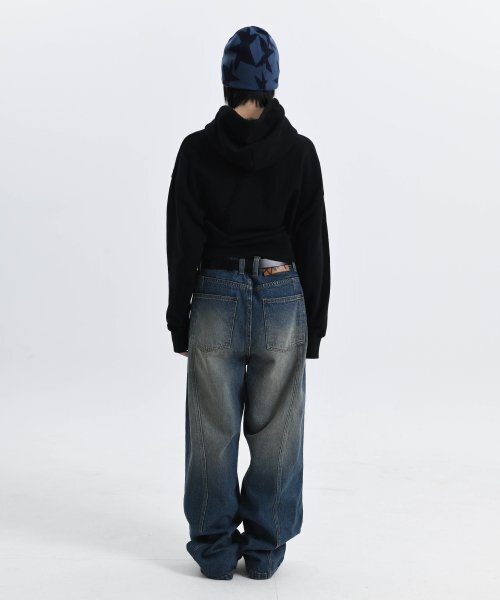 PHYSICAL DEPARTMENT（フィジカル デパートメント）の「[PHYPS&reg;&times;FRIZBEE]スプレースターテールクロップフードカーキ（パーカー・レディース・その他・FREE）」の15枚目の写真