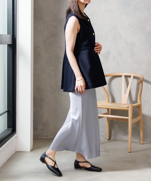 HIMIKO（ヒミコ）の「【HIMIKO】クロスベルトセパレートパンプス/661503（パンプス・レディース・ゴールド/ブラック/アイボリー・24.5cm/24.0cm/23.5cm/23.0cm/22.5cm/25.0cm/22.0cm/26.0cm/25.5cm）」の7枚目の写真