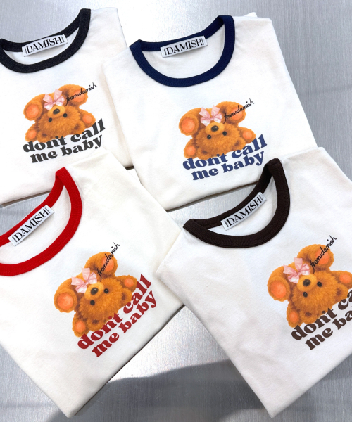 DAMISH(ダミシュ)の「リバーステディリンガーTシャツ_チャコール(Tシャツ/カットソー・レディース・チャコール・FREE)」の3枚目の写真