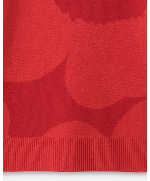 marimekko（マリメッコ）の「【一部店舗・オンラインストア限定】Aukio Unikko / knit  pullover（ニット/セーター・レディース・レッド・MEDIUM/SMALL/X-SMALL）」の9枚目の写真