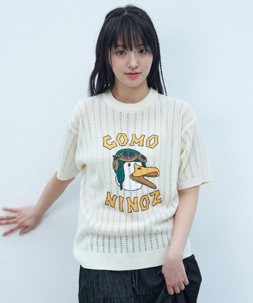 Пуловер SamurGraffic Knit [iVORY?]