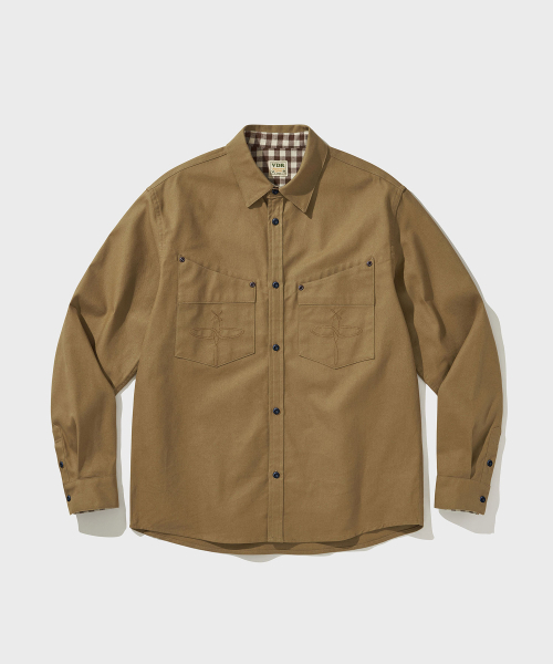 VDR（ブイディアール）の「SPITFIRE SHIRTS [Sand]（シャツ/ブラウス・メンズ・その他・MEDIUM/LARGE/X-LARGE）」の2枚目の写真