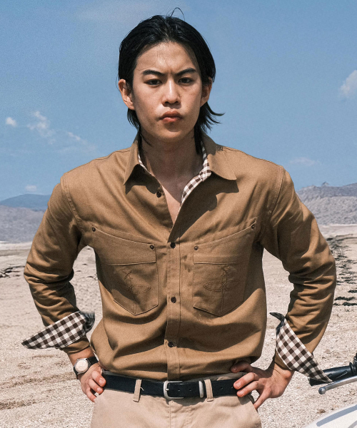 VDR（ブイディアール）の「SPITFIRE SHIRTS [Sand]（シャツ/ブラウス・メンズ・その他・MEDIUM/LARGE/X-LARGE）」の7枚目の写真