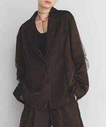 KBF | サテンチュールジャケット(その他アウター)