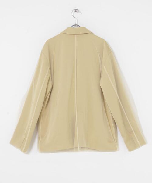 サテンチュールジャケット（その他アウター）｜KBF（ケイビーエフ）の
