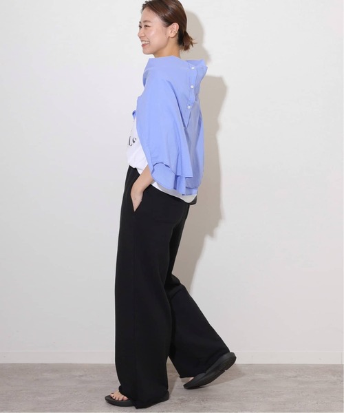 JOURNAL STANDARD relume(ジャーナルスタンダード レリューム)の「《追加14》ワイドスウェットパンツ(スウェットパンツ・レディース・ブラック系その他/ブラウン/グレー・FREE)」の11枚目の写真