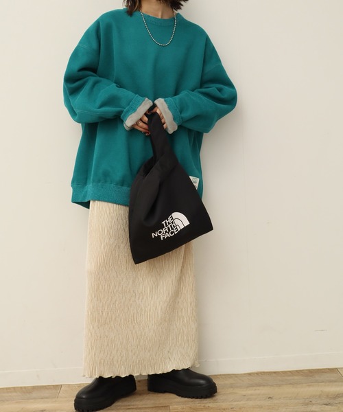 THE NORTH FACE(ザノースフェイス)の「【THE NORTH FACE/ザノースフェイス】 LINDO SHOPPER BAG MINI / リンド ショッパー バッグ ミニ(エコバッグ/サブバッグ・レディース・チャコールグレー/ブラック/クリーム・FREE)」の7枚目の写真