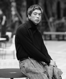 ADAM ET ROPE' | 【NIKKE】シフォンボイル レギュラーカラーシャツ(シャツ/ブラウス)