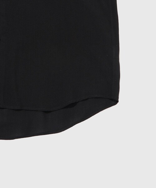 ADAM ET ROPE'（アダムエロペ）の「【NIKKE】シフォンボイル レギュラーカラーシャツ（シャツ/ブラウス・メンズ・ブラック・M/L）」の7枚目の写真