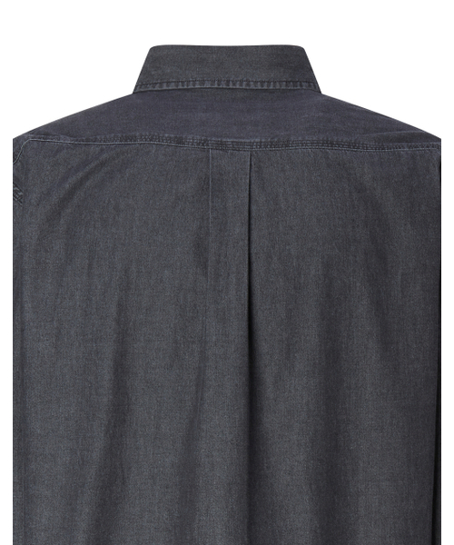 HAZZYS（ ヘジス）の「[HIS]ブラックシャンブレーシャツ（シャツ/ブラウス・メンズ・その他・SMALL/MEDIUM/LARGE）」の5枚目の写真