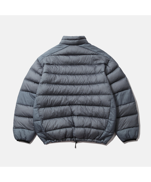 MOIF（モイフ）の「[AW25] HELIUM DOWN JACKET / SHEER DUSTY BLUE（ダウンジャケット/コート・メンズ・その他・1(S)/2(M)/3(L)）」の2枚目の写真